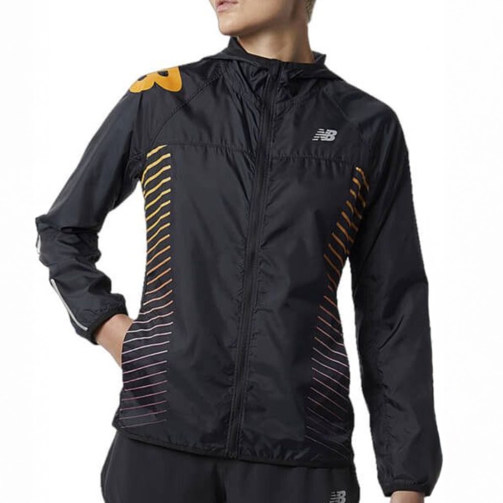 New Balance Reflective Accelerate Windcheater Jacket - Small